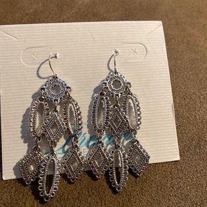 Premier design silver earrings